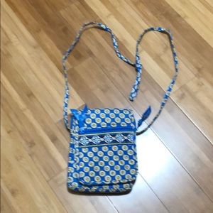 Vera Bradley Crossbody. Rivera Blue.